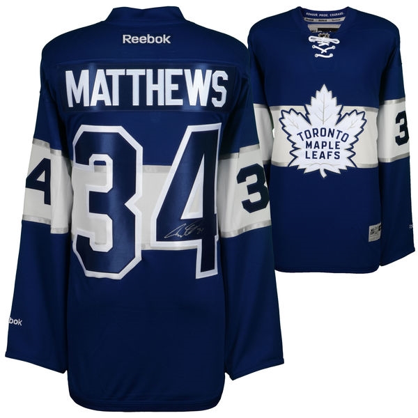 Auston Matthews Toronto Maple Leafs Signed Jersey NHL Hockey