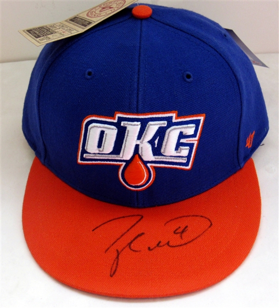 Taylor Hall Signed Oklahoma City Barons Hat