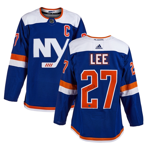Anders Lee New York Islanders Signed Alternate Adidas Jersey