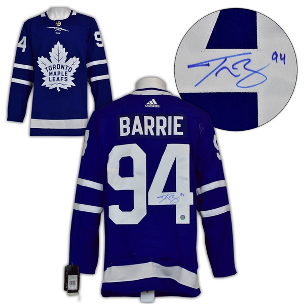 Tyson Barrie Toronto Maple Leafs Autographed Adidas Jersey
