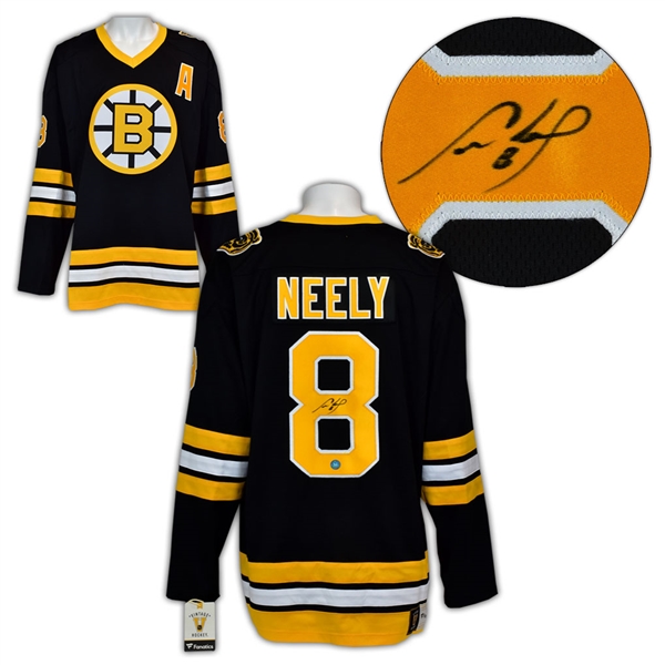 Cam Neely Boston Bruins Signed Retro Fanatics Jersey