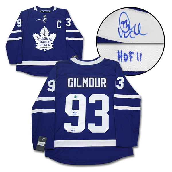 Doug Gilmour Toronto Maple Leafs Signed Fanatics Jersey