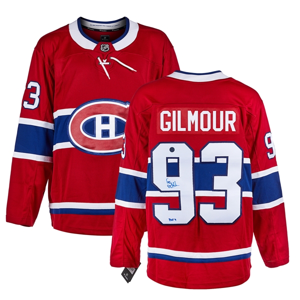Doug Gilmour Montreal Canadiens Autographed Fanatics Jersey