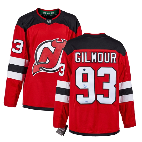 Doug Gilmour New Jersey Devils Autographed Fanatics Jersey