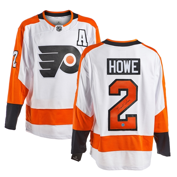 Mark Howe Philadelphia Flyers Autographed Fanatics Jersey