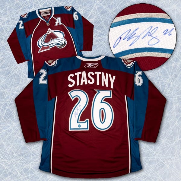 Paul Stastny Colorado Avalanche Autographed Reebok Jersey