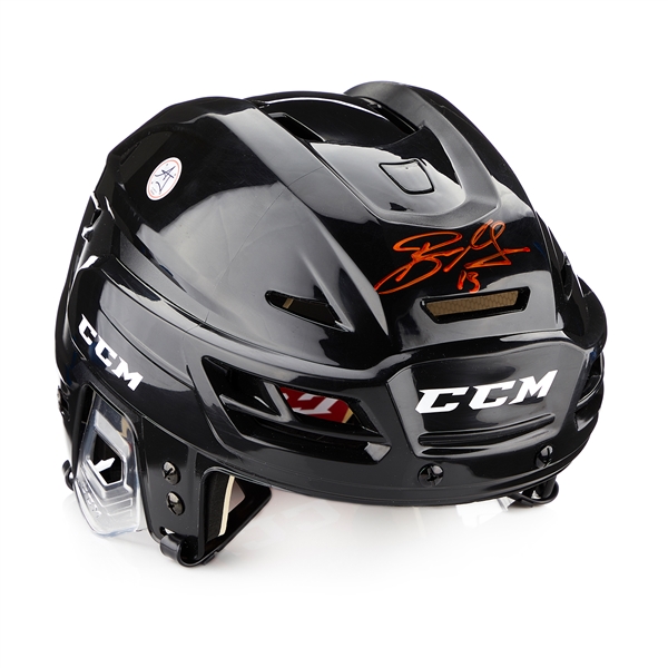 Ryan Getzlaf Autographed Black CCM Hockey Helmet