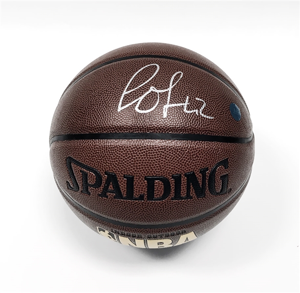 Jakob Poeltl Autographed Spalding NBA I/O Basketball