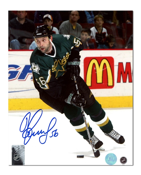 Sergei Zubov Dallas Stars Autographed NHL Hockey 8x10 Photo