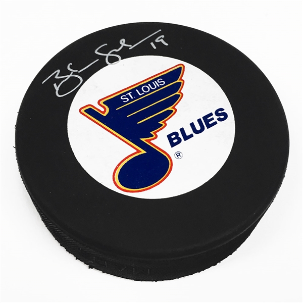 Brendan Shanahan St. Louis Blues Autographed Hockey Puck