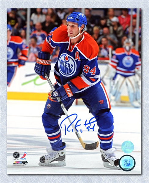 Ryan Smyth Edmonton Oilers Signed Hockey 8x10 Photo
