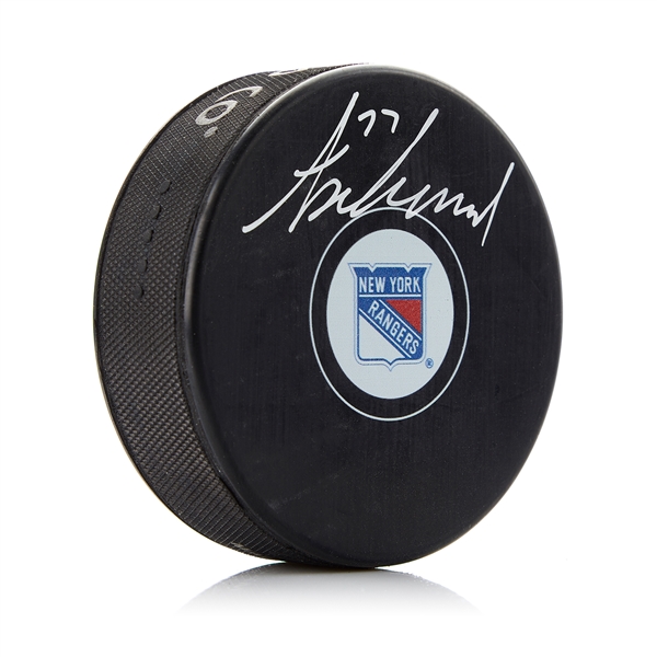 Tony DeAngelo New York Rangers Autographed Hockey Puck
