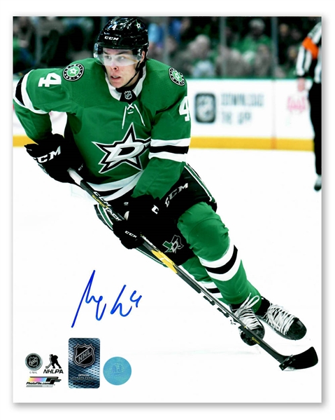 Miro Heiskanen Dallas Stars Autographed Hockey 8x10 Photo