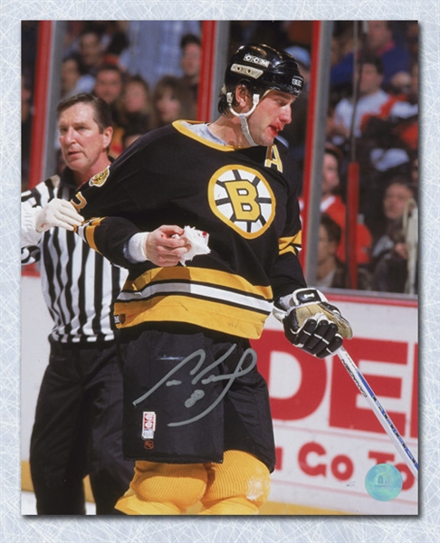 Cam Neely Boston Bruins Autographed Bloody Warrior 8x10 Photo