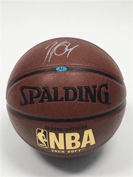 Patrick Patterson Autographed Spalding NBA I/O Basketball