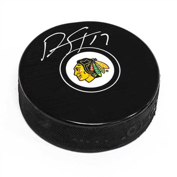 Dylan Strome Chicago Blackhawks Autographed Hockey Puck