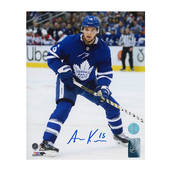 Alex Kerfoot Toronto Maple Leafs Autographed 8x10 Photo