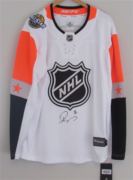 Drew Doughty Los Angeles Kings Signed 2018 All Star Game Fanatics Jersey (on the Front)