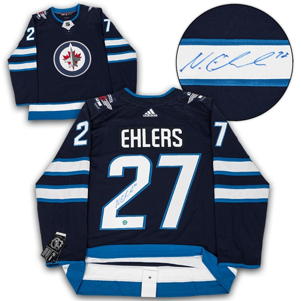 Nikolaj Ehlers Winnipeg Jets Autographed Adidas Jersey