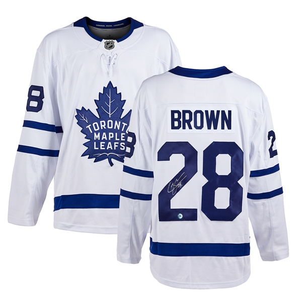 Connor Brown Toronto Maple Leafs Signed White Fanatics Jersey