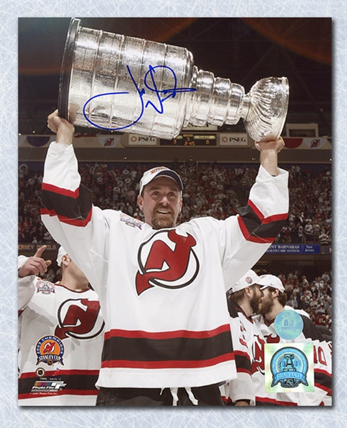 Joe Nieuwendyk New Jersey Devils Autographed 2003 Stanley Cup 8x10 Photo