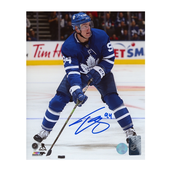 Tyson Barrie Toronto Maple Leafs Autographed 8x10 Photo