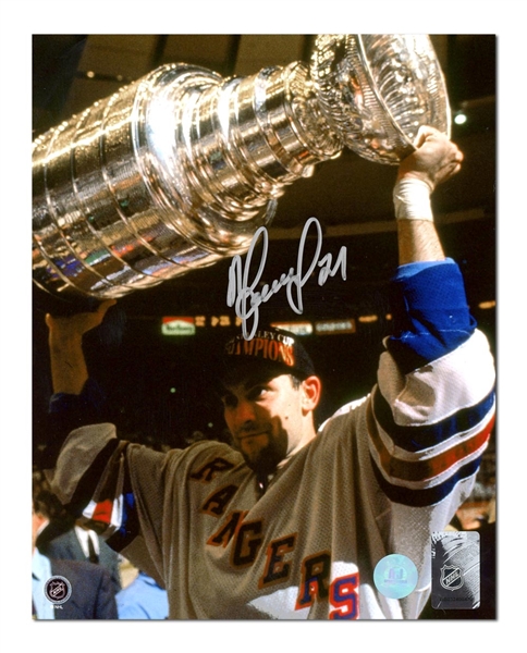 Sergei Zubov New York Rangers Autographed 1994 Stanley Cup 8x10 Photo