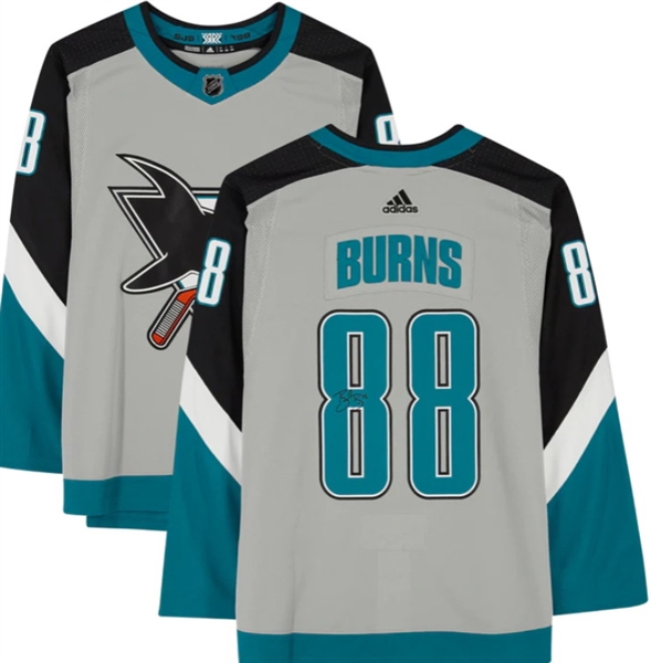 Lot Detail Brent Burns San Jose Sharks Autographed Reverse Retro