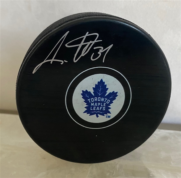 Auston Matthews Signed Toronto Maple Leafs Hockey Puck