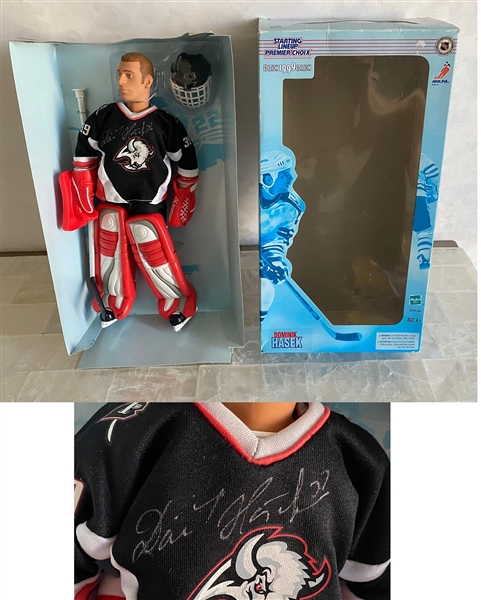 Dominik Hasek Buffalo Sabres Signed 1999 Starting Lineup Figurine