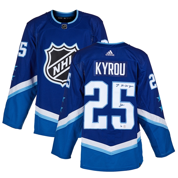 Jordan Kyrou Signed 2022 NHL All-Star 1st ASG Adidas Jersey