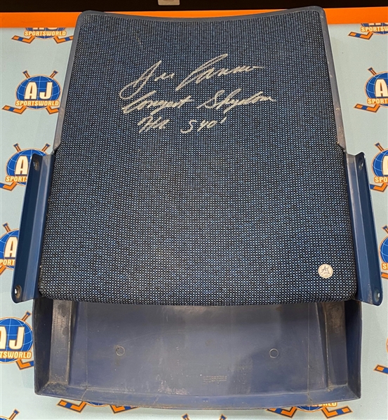 Jose Canseco Oakland As Signed SkyDome Stadium Seat Back with Longest HR Note