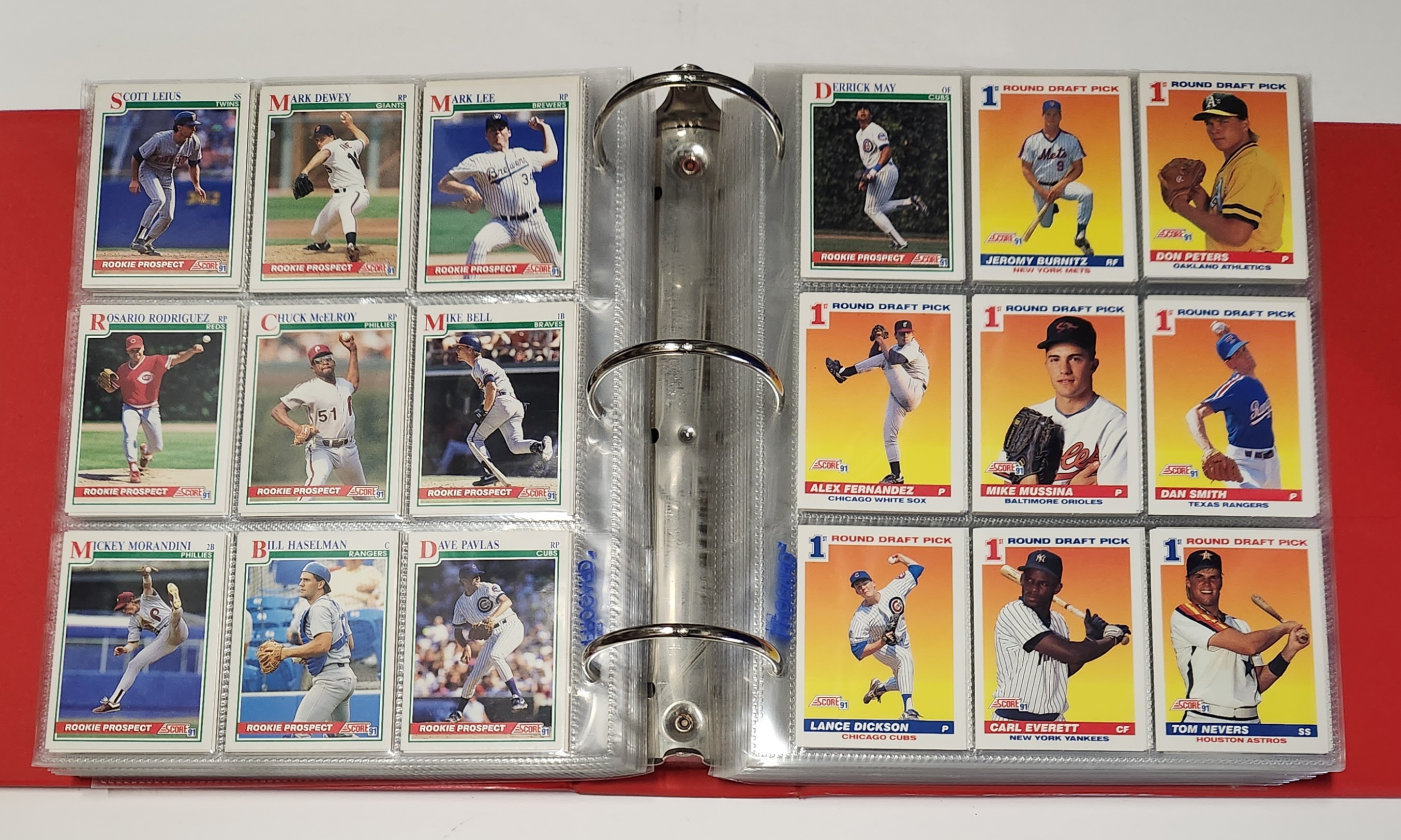 Lot Detail Score Mlb Baseball Complete Set Of Cards With