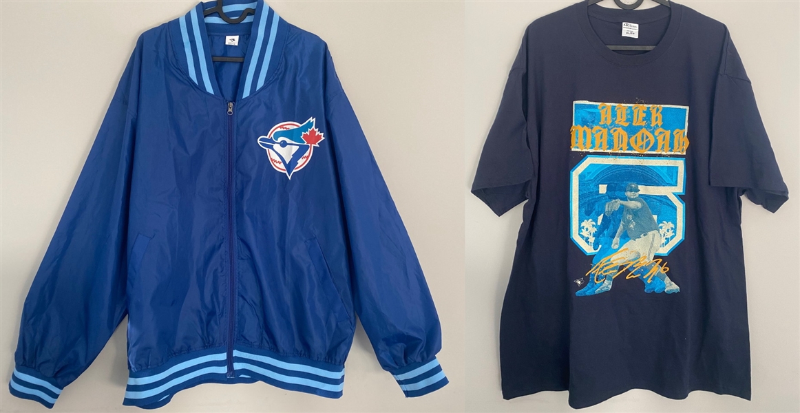 Blue Jays World Series 30th Anniversary Bomber Jacket & Alek Manoah Designed Limited Edition T-Shirt