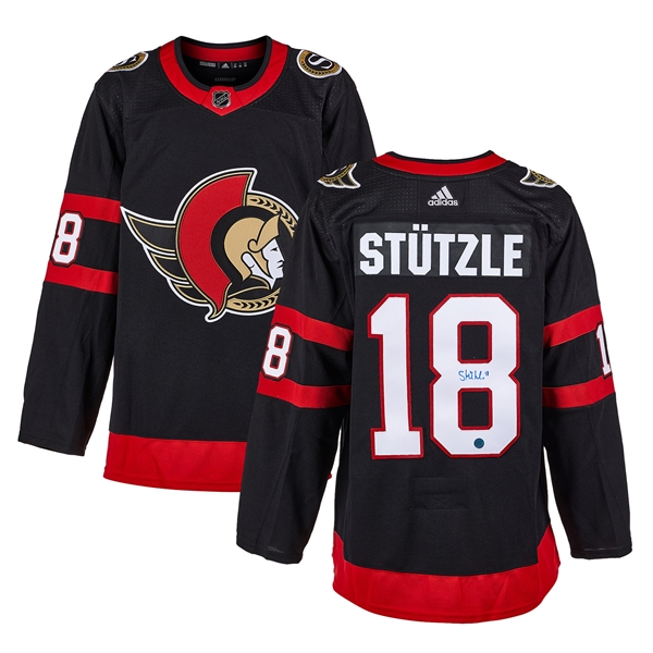 Tim Stutzle Ottawa Senators Autographed Adidas Jersey