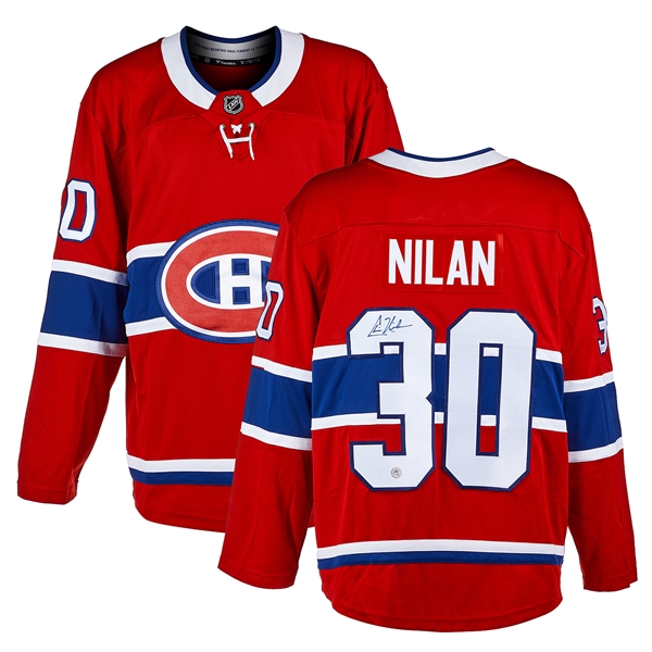 Chris Nilan Autographed Montreal Canadiens Fanatics Jersey