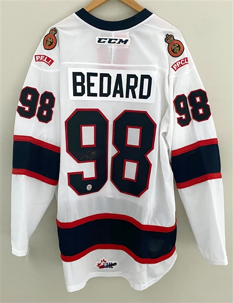 Connor Bedard Signed Regina Pats CCM CHL Jersey