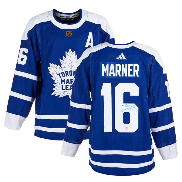 Mitch Marner Signed Toronto Maple Leafs Reverse Retro 2.0 adidas Jersey