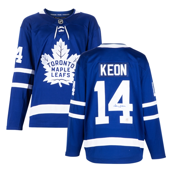 Dave Keon Toronto Maple Leafs Autographed Fanatics Jersey
