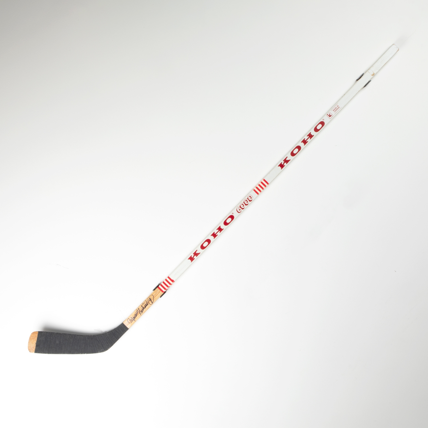 Maurice Richard Autographed Wooden Koho Hockey Stick