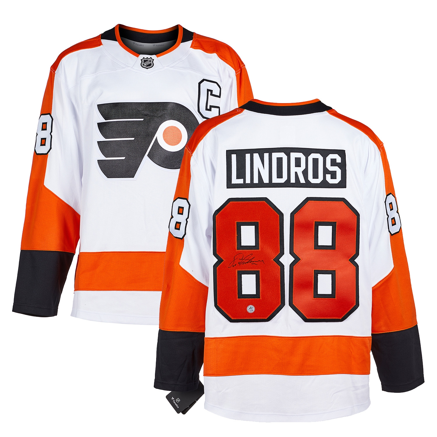 Eric Lindros Philadelphia Flyers Signed White Fanatics Jersey