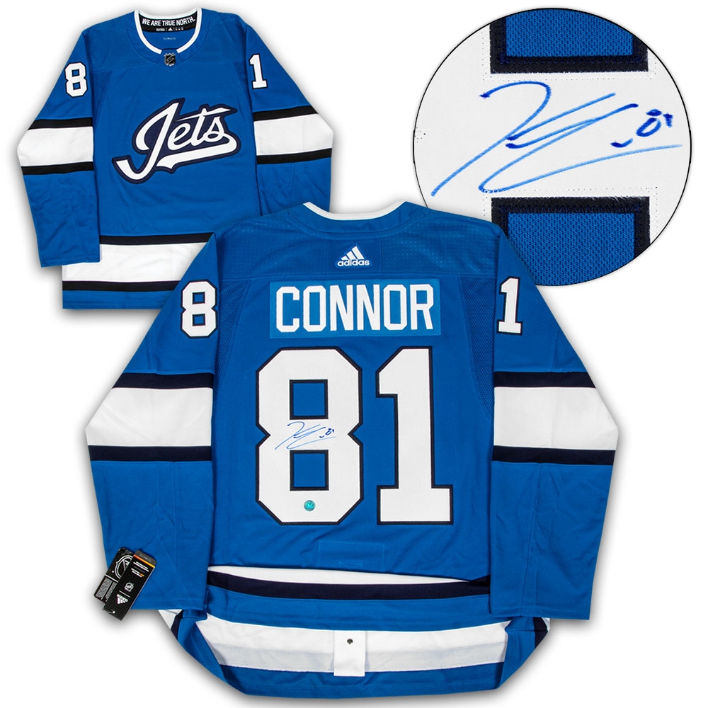 Kyle Connor Winnipeg Jets Signed Aviator Alt adidas Jersey