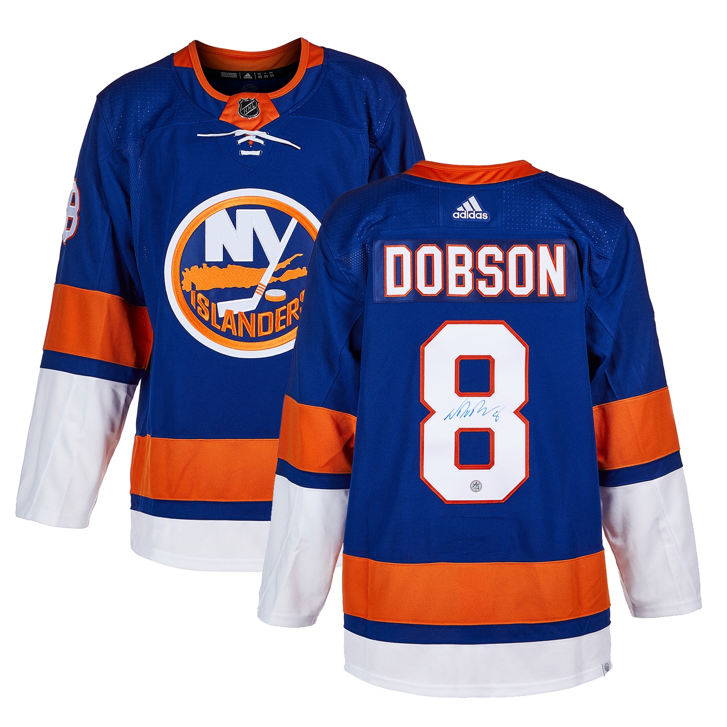 Noah Dobson Autographed New York Islanders adidas Jersey