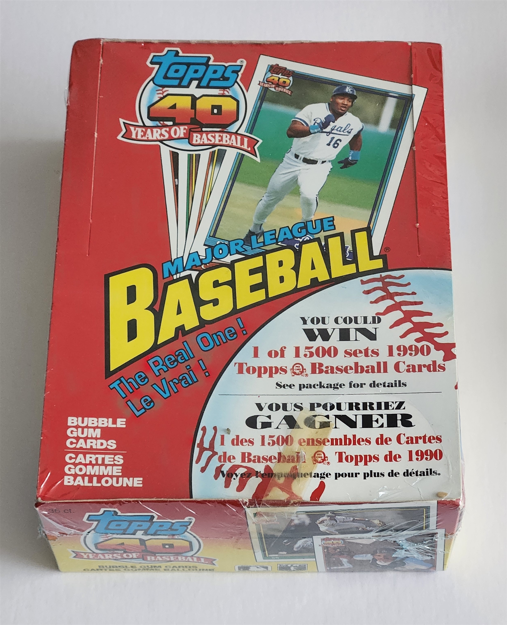 1991 O-Pee-Chee Baseball Sealed Trading Card Hobby Box (Topps Canadian)