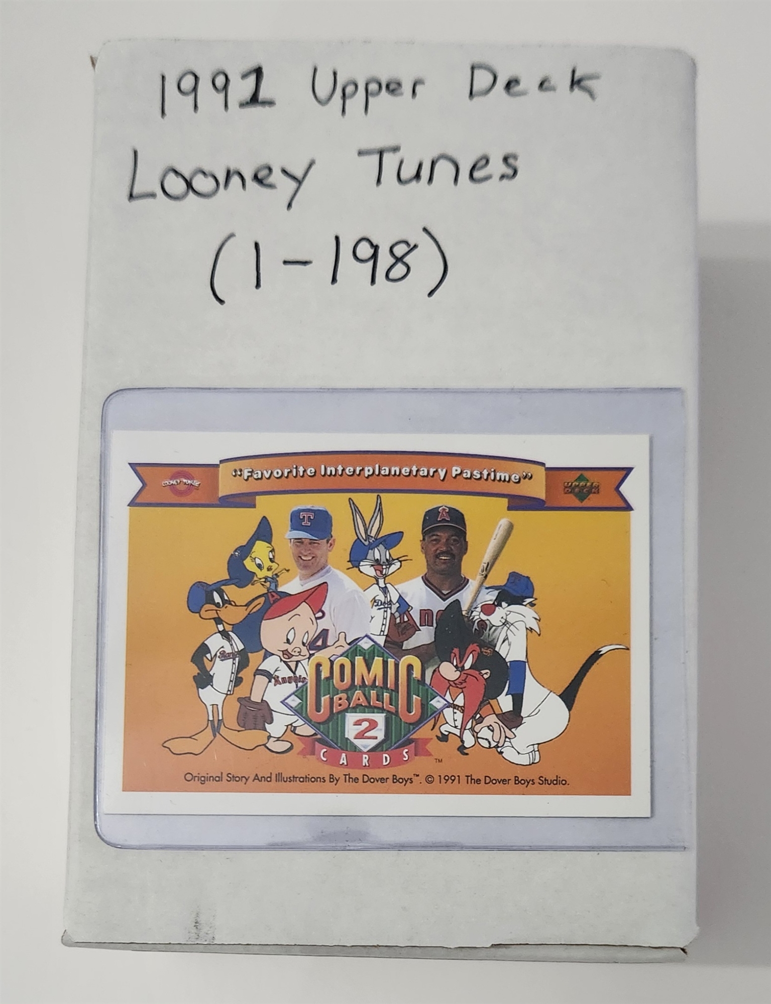 1991 Upper Deck Looney Tunes Comic Ball Trading Cards Complete Base Set