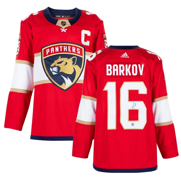 Aleksander Barkov Florida Panthers Autographed adidas Jersey