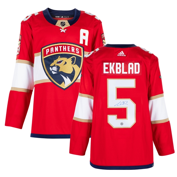 Aaron Ekblad Florida Panthers Autographed adidas Jersey