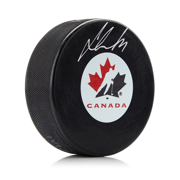 Jeff Carter Team Canada Autographed Olympic Hockey Puck