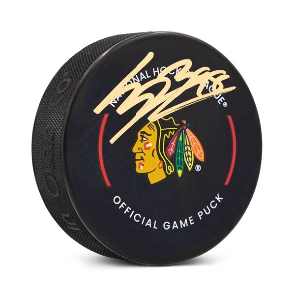 Connor Bedard Autographed Chicago Blackhawks Official Game Puck