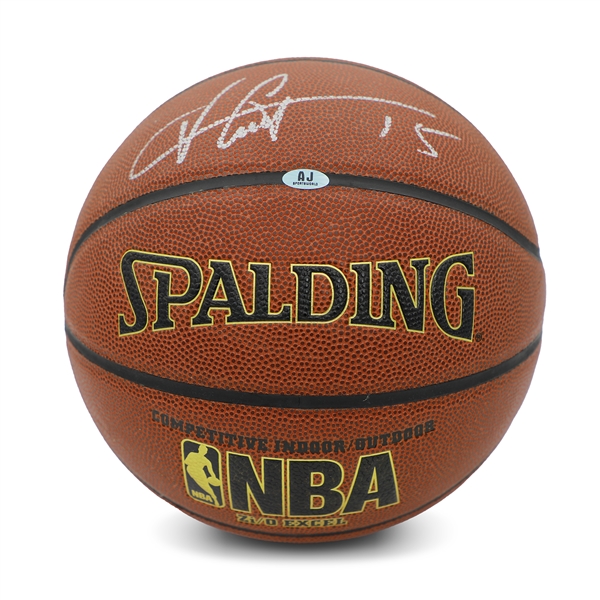 Vince Carter Autographed Spalding Official NBA Indoor Outdoor Basketball